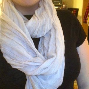 White scarf
